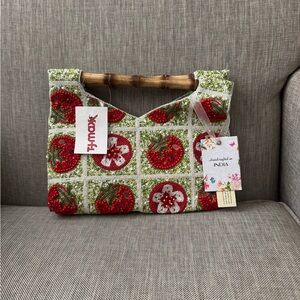 VIRAL TJ MAXX Tomato Beaded Clutch - NEED TO REDUCE INVENTORY